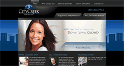 Desktop Screenshot of citycreekdental.com